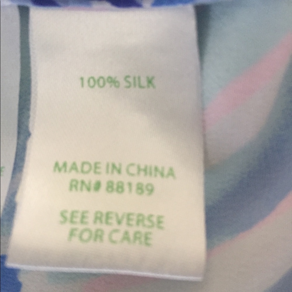 Lilly Pulitzer Silk Elsa Top - Picture 9 of 9